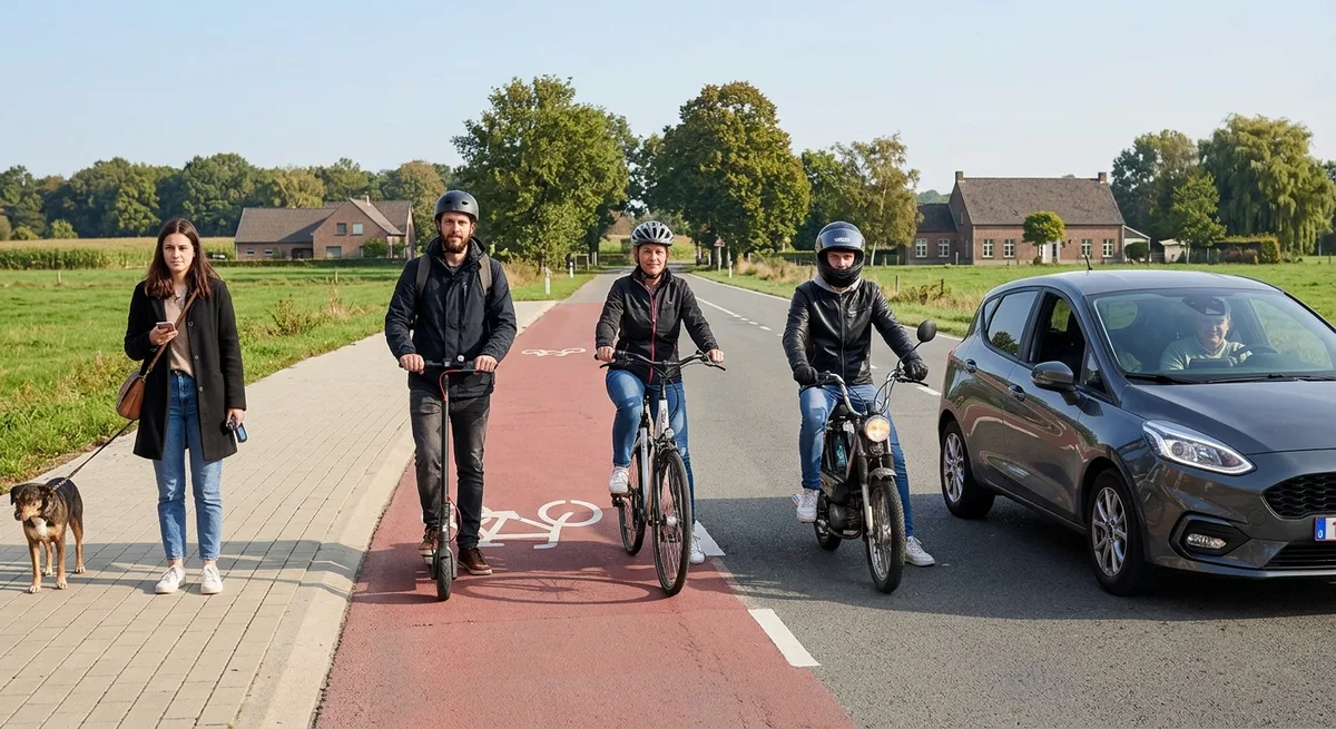 Illustratie bij: Wie is een weggebruiker?