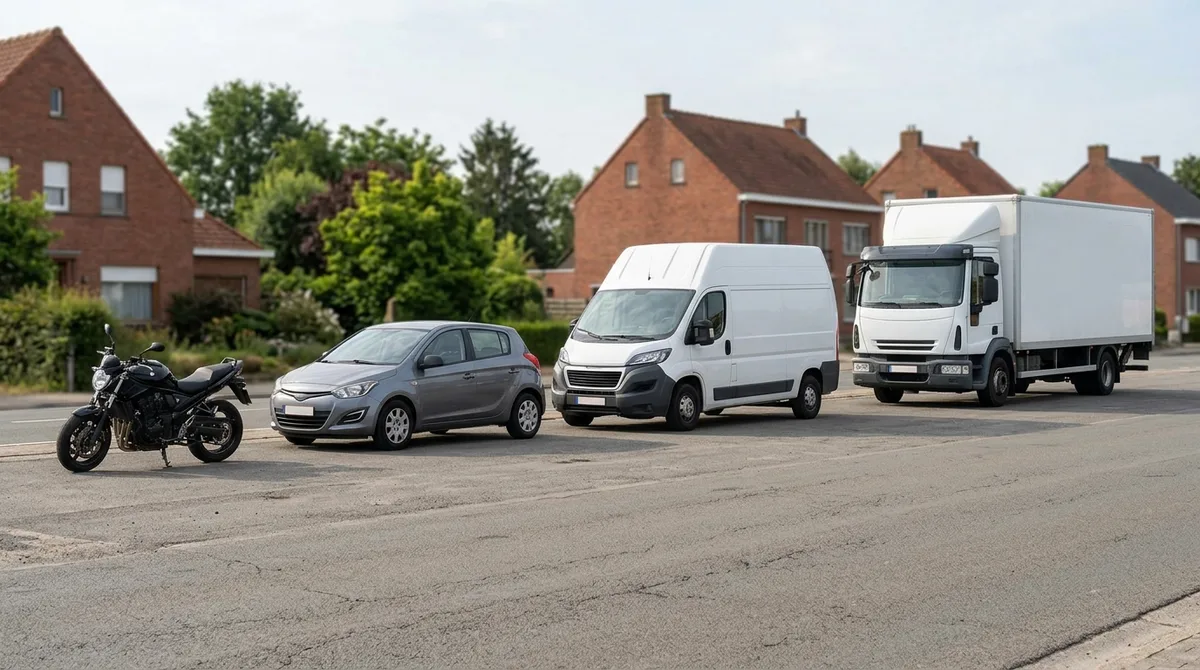 Illustratie bij: Motorvoertuigen en rijbewijs B