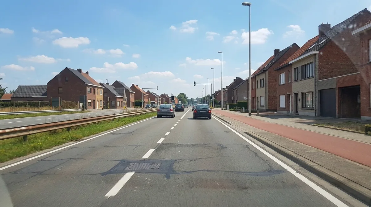 Illustratie bij: Rijstroken