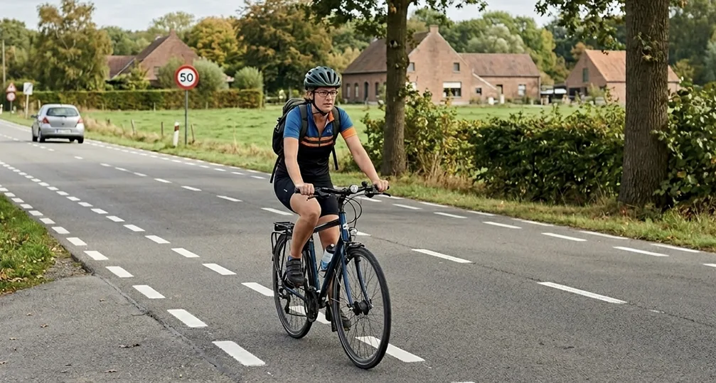 Illustratie bij: Wat is een fietspad?