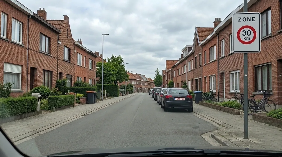 Illustratie bij: Zone en zone 30
