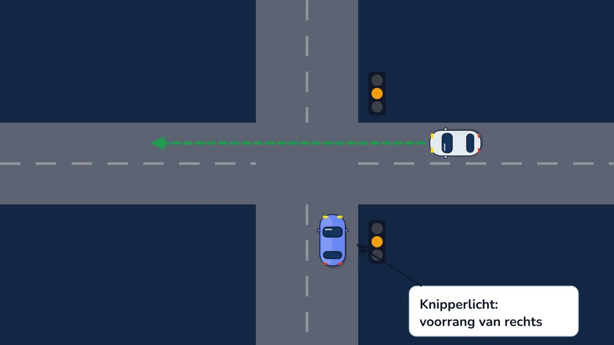 Illustratie bij: Knipperlichten