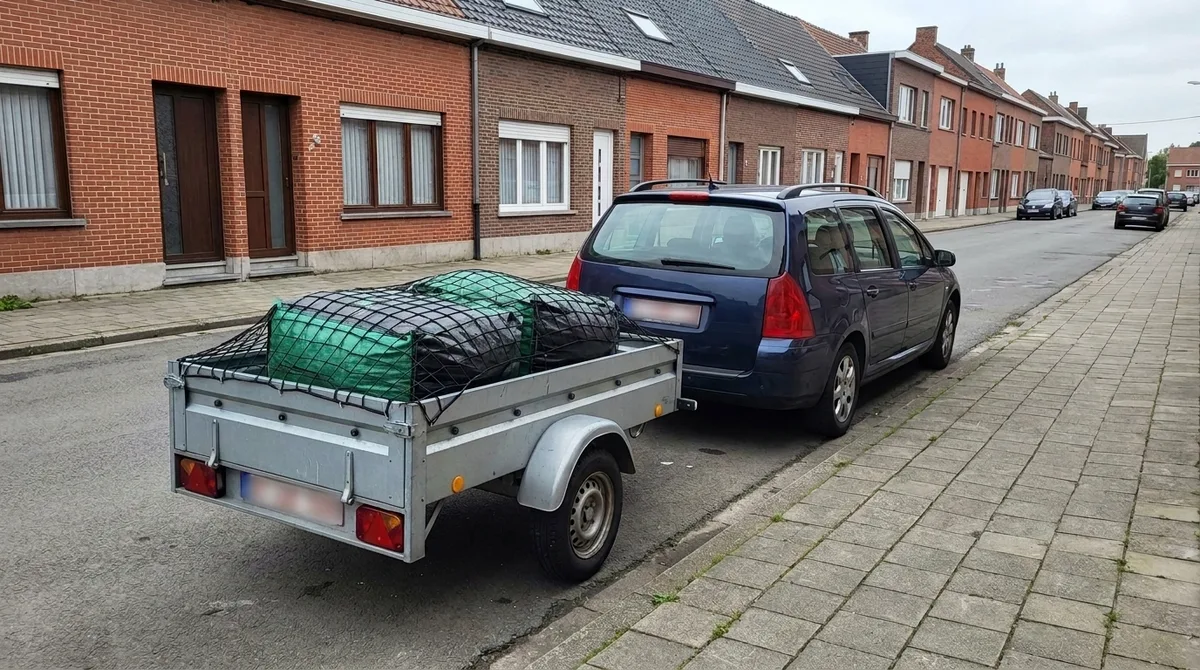 Illustratie bij: Aanhangwagen